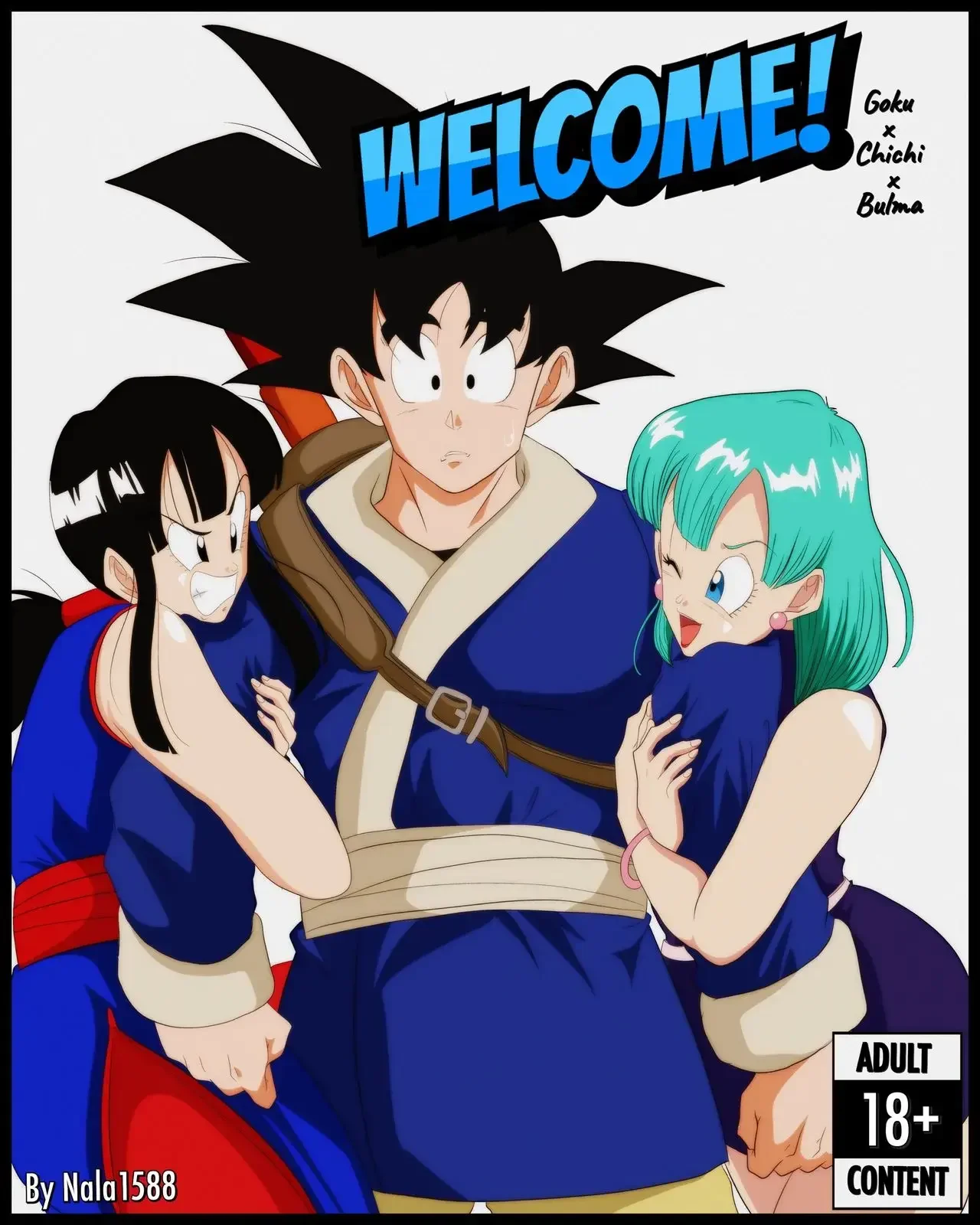 Bulma Y Chichi Le Dan La Bienvenida A Goku